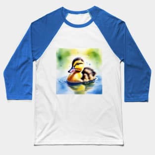 Baby Duck Baseball T-Shirt